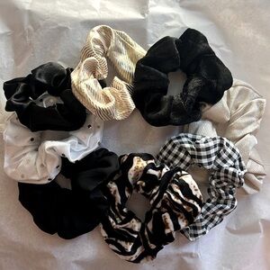 8pc Hair Scrunchie Mixed
